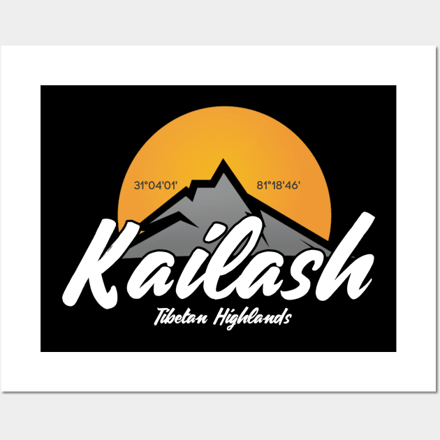 Kailash Mount Tibet Wall Art by NEFT PROJECT